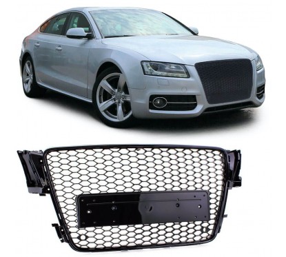 Calandre noire laquée Audi A5 8T (07-11)