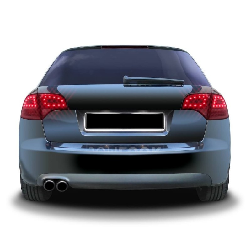 2x Feux arrières LED rouge foncé Audi A4 B7 Avant (04-08)