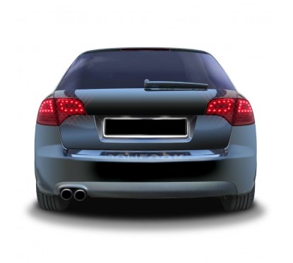 Feux arrières LED rouge foncé Audi A4 B7 (04-08)