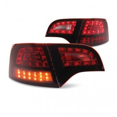Feux arrières LED rouge foncé  Audi A4 B7 (04-08)