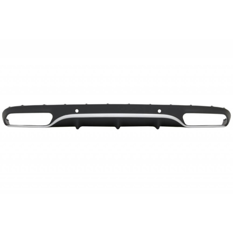 Diffuseur arriere Mercedes Classe C C205 A205 Coupe Cabrio Look C63 AMG (14-18)
