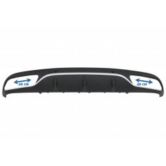 Diffuseur arrière Mercedes Classe C W205 S205 14-18