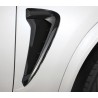 2x Rajouts de prises d'air latérales noirs laqués BMW X5 F15
