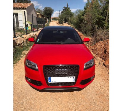 Calandre noir brillant Audi A3 8P Look RS3 (08-12)