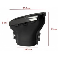 Embouts d'echappement Noir Mercedes Classe E W213 16+