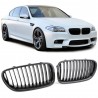 Grilles de calandre noir carbone BMW Série 5 F10 F11 (10-17)