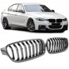Grilles de calandre noir carbone BMW Série 3 F30 F31 (11-16)