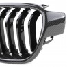 Grilles de calandre noir carbone BMW Série 3 F30 F31 (11-16)