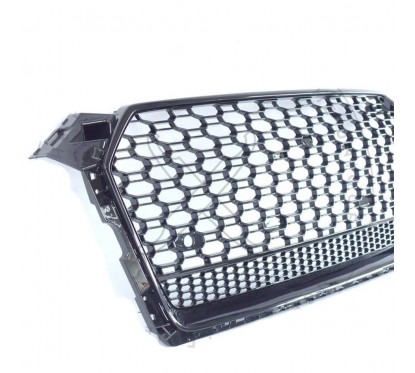 Calandre Audi A5 B9 F5 Look RS5 Noir Brillant (16-19)
