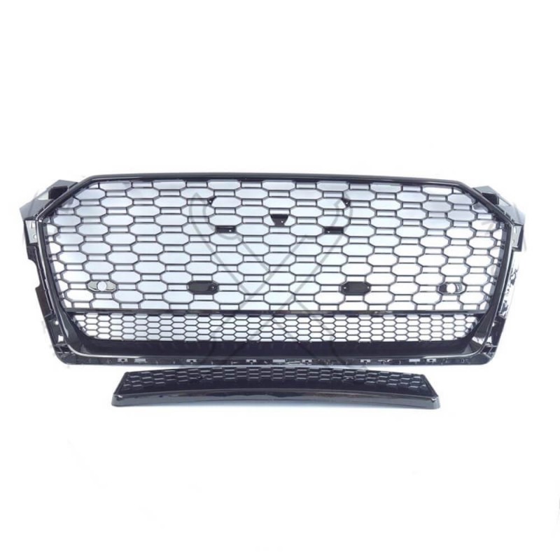 Calandre Audi A5 B9 F5 Look RS5 Noir Brillant (16-19)