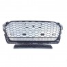 Calandre Audi A5 B9 F5 Look RS5 Noir Brillant 16+