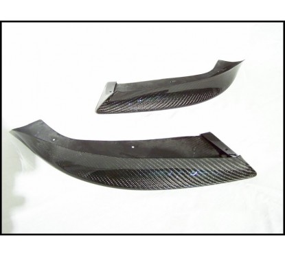 2x Splitter en Carbone BMW Serie 1 E60, E61 avec Pack M