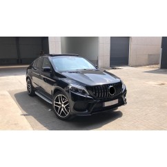 Calandre Mercedes GLE coupe C292 Noir Chrome