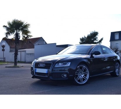 Becquet + Bas de caisses Audi A5 Sportback look S-Line 07-16