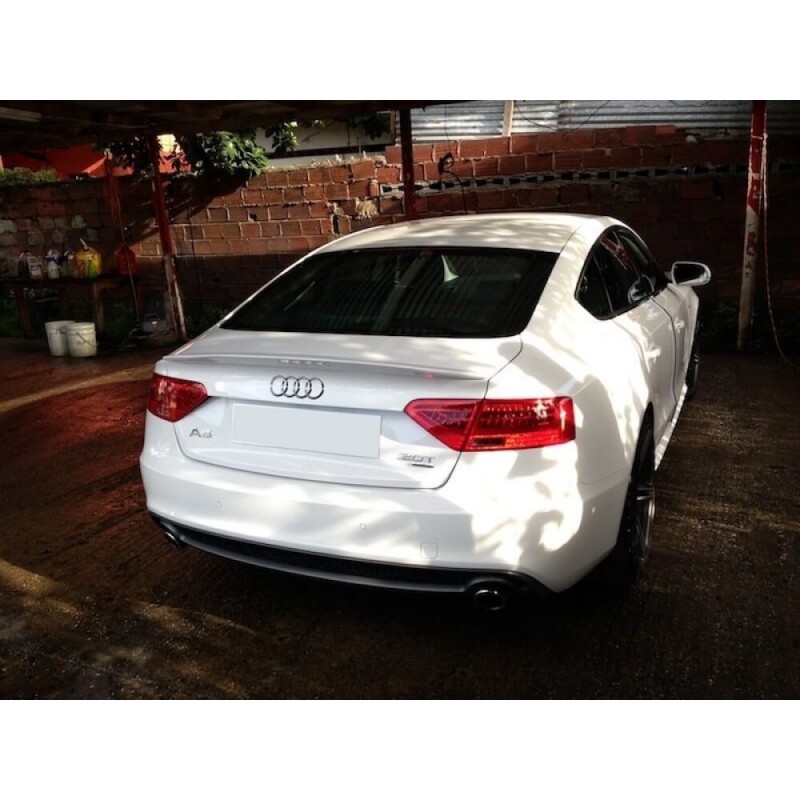 Becquet + Bas de caisses Audi A5 Sportback look S-Line 07-16