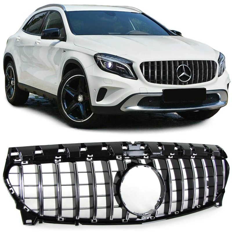 Calandre Mercedes GLA Facelift X156 Look GT R (17-21)