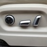 Boutons sièges Audi finition Alu