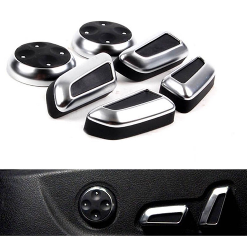 Boutons sièges adaptables sur Audi et Vw finition Alu