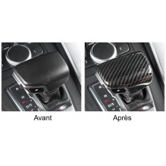 Poignée de levier de vitesse Carbone A4, A5, Q5, Q7