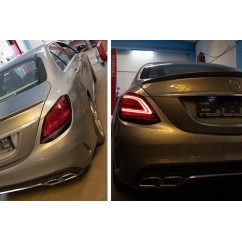 2x Feux Mercedes C W205 berline 14-18 Full LED Facelift Design