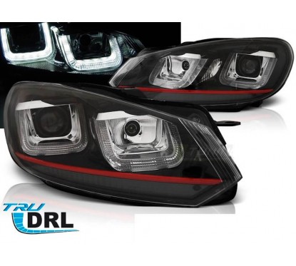 2x Phares LED Golf VI 6 look Golf 7 LED U 08-12