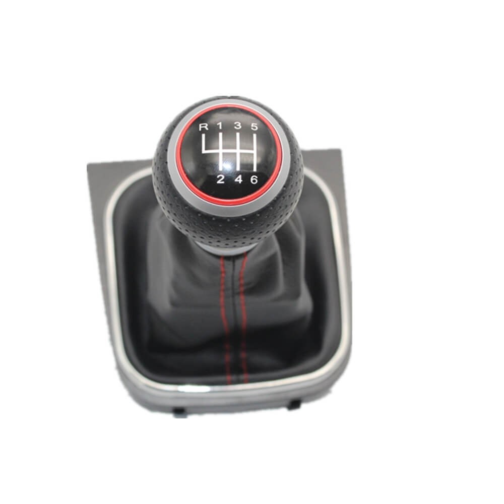 NOVSKI pour VW Golf GTI Club Sport Pommeau de levier de vitesse de  voiture,Poignée De Boîte De Vitesses Tête remplacement Accessoires 5/6  Vitesse : : Auto et Moto