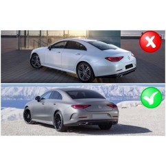 Calandre + Diffuseur + embouts Mercedes CLS C257 Look GT-R AMG 18+