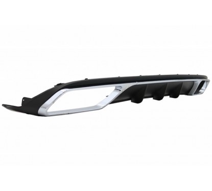 Diffuseur arriere Look E63 AMG pour Mercedes Classe E W212 Facelift sans pack AMG 13-16