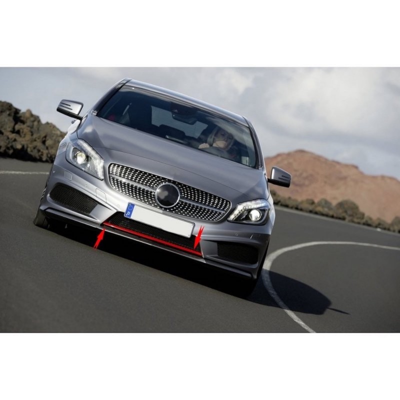 Rajout pare choc Mercedes Benz Classe A W176 avec pack AMG