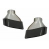 2X Embouts d'échappement noirs BMW Série 5 G30 G31 17+ F10 F11 10-14 F10 F11 LCI 15-17 Série 6 G32 17+ M-Tech Sport Design