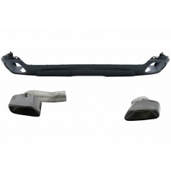 Diffuseur arrière et embouts d'échappement BMW X5 F15 13-18 Conception M-Tech V8