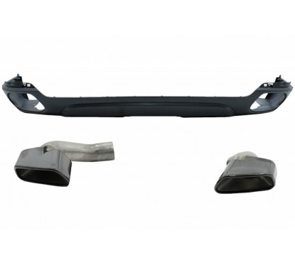 Diffuseur arrière et embouts d'échappement BMW X5 F15 13-18 Conception M-Tech V8