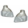 2X Embouts d'échappement chromés BMW Série 5 G30 G31 17+ F10 F11 10-14 F10 F11 LCI 15-17 Série 6 G32 17+ M-Tech Sport Design