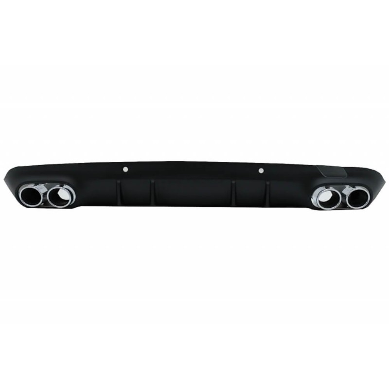 Diffuseur arrière et embouts d'échappement chromés Mercedes Classe CLS C257 CLS 53 Design 18+