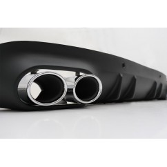 Diffuseur arrière et embouts d'échappement chromés Mercedes Classe CLS C257 (2018+) CLS53 Design Night Package