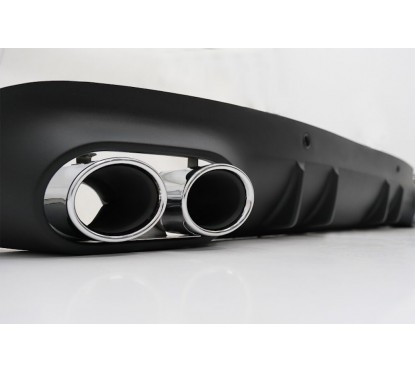 Diffuseur arrière et embouts d'échappement chromés Mercedes Classe CLS C257 CLS 53 Design 18+