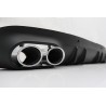 Diffuseur arrière et embouts d'échappement chromés Mercedes Classe CLS C257 (2018+) CLS53 Design Night Package
