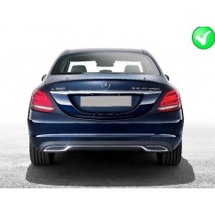 Kit carrosserie Mercedes Classe C W205 Look C63 AMG (modèle stancdard)