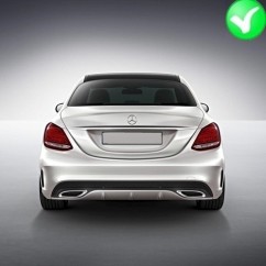 Kit carrosserie Mercedes Classe C W205 Look C63 AMG (modèle avec pack AMG)