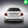 Kit carrosserie Mercedes Classe C W205 Look C63 AMG (modèle avec pack AMG)