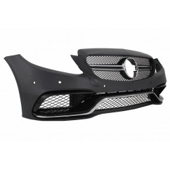 Kit carrosserie Mercedes Classe C W205 Look C63 AMG (modèle avec pack AMG)