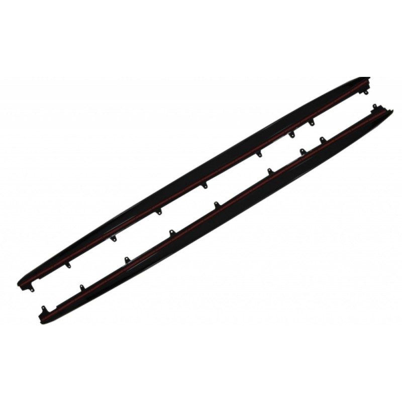 2x Bas de caisse BMW serie 5 G38 M Performance Black piano (17-20)