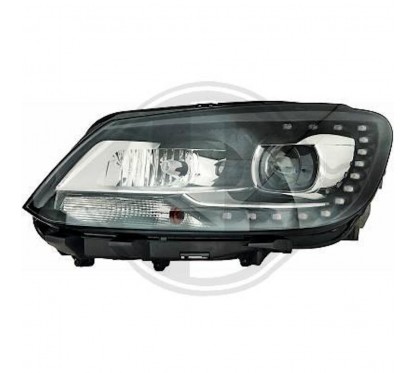 2x Phares adaptable sur Vw Touran Look Xenon (10-15)