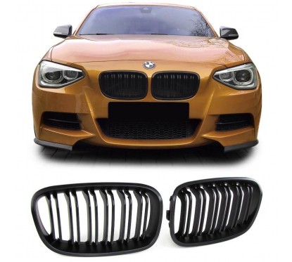 2x Grilles de Calandre BMW F20 F21 Noir Mat M Performance11-15