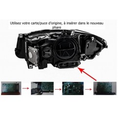 2x Phares avant BMW Serie 5 F10 F11 LCI (2014-2017)