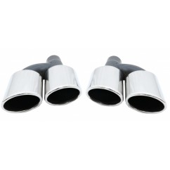 Diffuseur arriere Audi Q5 8R Facelift Double sortie (13-16)