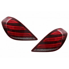 2x Feux arrieres avec clignotants dynamiques Mercedes Classe S W222 LED 17+