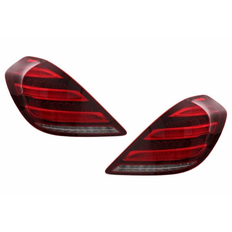 2x Feux arrieres avec clignotants dynamiques Mercedes Classe S W222 LED 17+