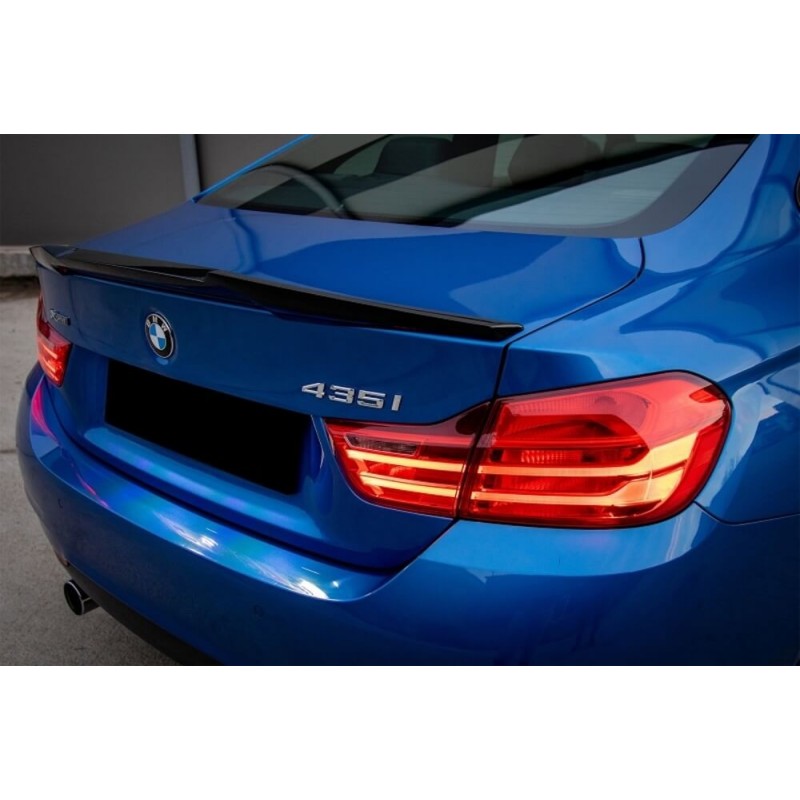 Becquet Noir brillant BMW Série 4 F32 Coupé Look M4 CSL (13+)