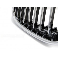 2x Grilles de Calandre BMW E60 E61 03-10 Chrome